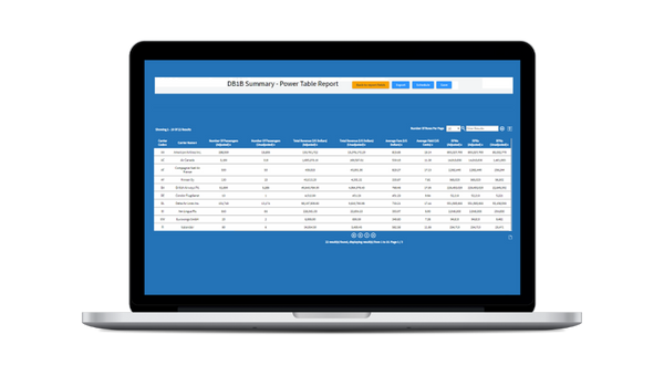 DB1B Power Table